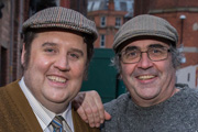 Cradle To Grave. Image shows from L to R: Fred 'Spud' Baker (Peter Kay), Danny Baker. Copyright: ITV Studios