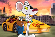 Danger Mouse. Image shows from L to R: Penfold, Danger Mouse. Copyright: FremantleMedia