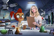 Danger Mouse. Professor Squawkencluck. Copyright: FremantleMedia