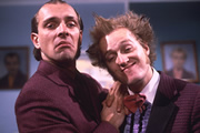 Dangerous Brothers. Image shows from L to R: Rik Mayall, Adrian Edmondson