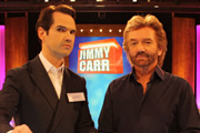 Deal or No Deal. Image shows from L to R: Jimmy Carr, Noel Edmonds