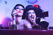 EastEnd Cabaret. Image shows from L to R: Jennifer Byrne, Victoria Falconer-Pritchard