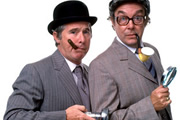 Eric And Ernie - Bring Me Christmas!. Image shows from L to R: Ernie Wise, Eric Morecambe