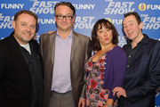 Foster's Fast Show premiere. Image shows from L to R: John Thomson, Charlie Higson, Arabella Weir, Paul Whitehouse