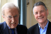 Frost On Sketch Shows. Image shows from L to R: David Frost, Michael Palin. Copyright: David Paradine Productions