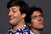 A Bit Of Fry And Laurie. Image shows from L to R: Stephen Fry, Hugh Laurie. Copyright: BBC