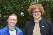 Image shows left to right: Tom Towelling, Kieran Flynn