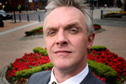 We Are Klang. Council-Leader Greg (Greg Davies). Copyright: BBC