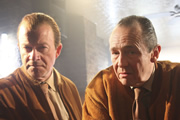 Harry & Paul. Image shows from L to R: Harry Enfield, Paul Whitehouse. Copyright: Tiger Aspect Productions