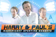 Harry & Paul's Magnificent Sporting Moments. Image shows from L to R: Harry Enfield, Paul Whitehouse. Copyright: Burning Bright Productions