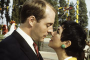 Hi-De-Hi!. Image shows from L to R: Jeffrey Fairbrother (Simon Cadell), Gladys Pugh (Ruth Madoc). Copyright: BBC