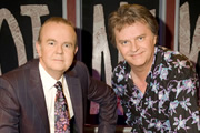 Have I Got News For You. Image shows from L to R: Ian Hislop, Paul Merton. Copyright: BBC / Hat Trick Productions