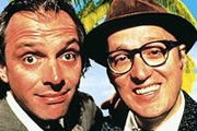 Image shows from L to R: Rik Mayall, Adrian Edmondson