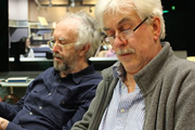 HR. Image shows from L to R: Peter (Jonathan Pryce), Sam (Nicholas Le Prevost). Copyright: BBC