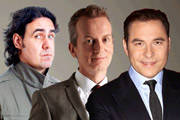 I Love My Country. Image shows from L to R: Micky Flanagan, Frank Skinner, David Walliams. Copyright: Avalon Television / Talpa