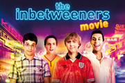 The Inbetweeners Movie. Image shows from L to R: Will MacKenzie (Simon Bird), Simon Cooper (Joe Thomas), Jay Cartwright (James Buckley), Neil Sutherland (Blake Harrison). Copyright: Bwark Productions