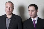 Inside No. 9. Image shows from L to R: Steve Pemberton, Reece Shearsmith. Copyright: BBC