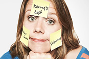 Kerry's List. Kerry (Kerry Godliman). Copyright: Open Mike Productions / BBC