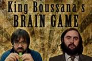 King Boussana's Brain Game. Image shows from L to R: David Earl, Joe Wilkinson