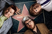 La La Land. Image shows from L to R: Gary Garner (Marc Wootton), Brendan Allen (Marc Wootton), Shirley Ghostman (Marc Wootton). Copyright: Showtime / Fooling Nobody