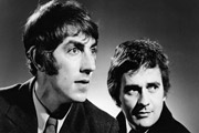 Image shows from L to R: Peter Cook, Dudley Moore