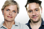 Listen Against. Image shows from L to R: Alice Arnold, Jon Holmes. Copyright: BBC