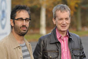 Little Crackers. Image shows from L to R: David Baddiel, Frank Skinner