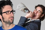 The Mad Bad Ad Show. Image shows from L to R: Mark Watson, Micky Flanagan. Copyright: Objective Productions