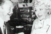 Margie And Me. Image shows from L to R: Arthur (Arthur Mullard), Margie (Betty Marsden). Copyright: Yorkshire Television