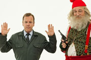 Marked. Image shows from L to R: James (Kiefer Sutherland), Father Christmas (Stephen Fry)
