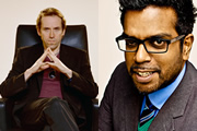 Image shows from L to R: Ben Miller, Romesh Ranganathan