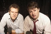 That Mitchell & Webb Sound. Image shows from L to R: Robert Webb, David Mitchell. Copyright: BBC