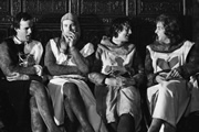 Monty Python's Personal Best. Image shows from L to R: John Cleese, Neil Innes, Michael Palin, Eric Idle