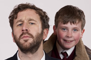 Moone Boy. Image shows from L to R: Sean Murphy (Chris O'Dowd), Martin (David Rawle). Copyright: Baby Cow Productions / Sprout Pictures