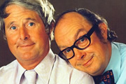Morecambe And Wise: The Garage Tapes. Image shows from L to R: Ernie Wise, Eric Morecambe. Copyright: Whistledown