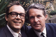 Image shows from L to R: Eric Morecambe, Ernie Wise