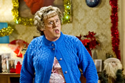 Mrs. Brown's Boys. Agnes Brown (Brendan O'Carroll). Copyright: BBC / BocPix