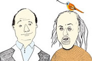 The Museum Of Curiosity. Image shows from L to R: John Lloyd, Bill Bailey. Copyright: BBC