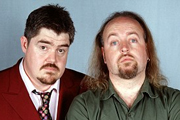 Never Mind The Buzzcocks. Image shows from L to R: Phill Jupitus, Bill Bailey. Copyright: TalkbackThames / BBC