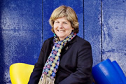 The News Quiz. Sandi Toksvig. Copyright: BBC