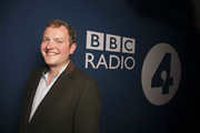 The News Quiz. Miles Jupp. Copyright: BBC