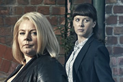 No Offence. Image shows from L to R: D.I. Vivienne Deering (Joanna Scanlan), D.S. Joy Freers (Alexandra Roach). Copyright: AbbottVision