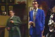 Only Fools And Horses. Image shows from L to R: Del (David Jason), Trigger (Roger Lloyd Pack). Copyright: BBC