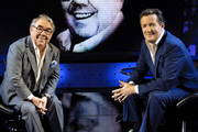 Piers Morgan's Life Stories. Image shows from L to R: Ronnie Corbett, Piers Morgan. Copyright: ITV Studios