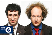 Political Animal. Image shows from L to R: John Oliver, Andy Zaltzman. Copyright: Avalon Television / BBC
