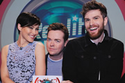 Reality Bites. Image shows from L to R: Emma Willis, Stephen Mulhern, Joel Dommett. Copyright: Hungry Bear Media