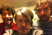 Image shows from L to R: Dan Antopolski, Richard Herring, Nick Helm