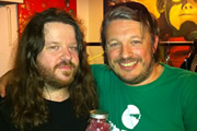 Richard Herring's Edinburgh Fringe Podcast 2011. Image shows from L to R: Ian Boldsworth, Richard Herring