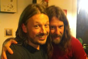 Richard Herring's Edinburgh Fringe Podcast 2012. Image shows from L to R: Richard Herring, Craig Campbell