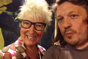 Image shows from L to R: Jenny Eclair, Richard Herring